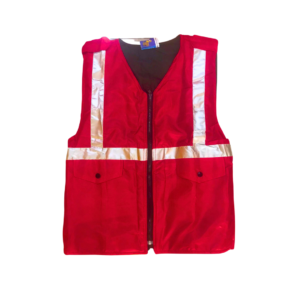 Rompi busa safety, rompi safety parasut, rompi safety merah, rompi safety busa parasut