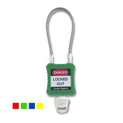 Cerro Cable Safety Padlock CR-8541
