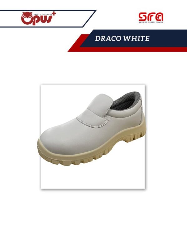 SEPATU SAFETY OPUS PLUS DRACO WHITE
