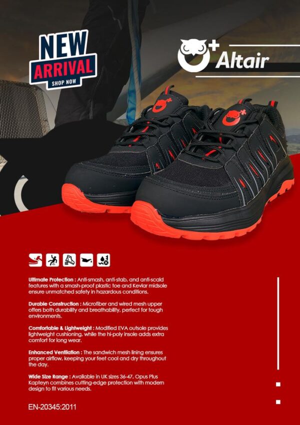 SEPATU SAFETY OPUS PLUS ALTAIR